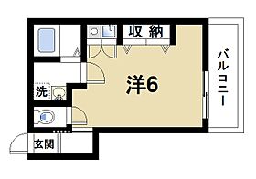 奈良県奈良市西木辻町（賃貸マンション1K・4階・22.00㎡） その2