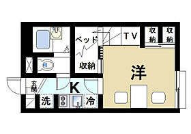 レオパレスヴィラージュＤ  ｜ 奈良県磯城郡田原本町田原本町345-1（賃貸アパート1K・2階・19.87㎡） その2