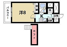 奈良県生駒市谷田町（賃貸マンション1K・2階・20.80㎡） その2