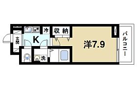 奈良県奈良市杏町59-1（賃貸アパート1K・2階・26.08㎡） その2