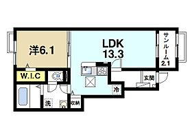 メゾン　ラフィーネII  ｜ 京都府木津川市加茂町里中門伝（賃貸アパート1LDK・1階・50.05㎡） その1