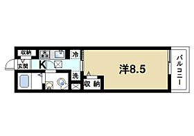 奈良県大和郡山市小林町（賃貸マンション1K・1階・26.87㎡） その2