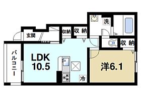 クレストールII  ｜ 奈良県天理市石上町（賃貸アパート1LDK・1階・42.42㎡） その1