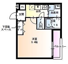 フジパレス和歌山黒田II番館  ｜ 和歌山県和歌山市黒田181-9（賃貸アパート1K・3階・28.83㎡） その2