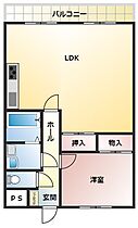 イースト海南 305 ｜ 和歌山県海南市大野中951-3（賃貸マンション1LDK・3階・58.57㎡） その2