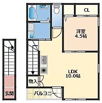 La.room 202 ｜ 和歌山県有田郡有田川町大字天満44-16（賃貸アパート1LDK・2階・31.50㎡） その2