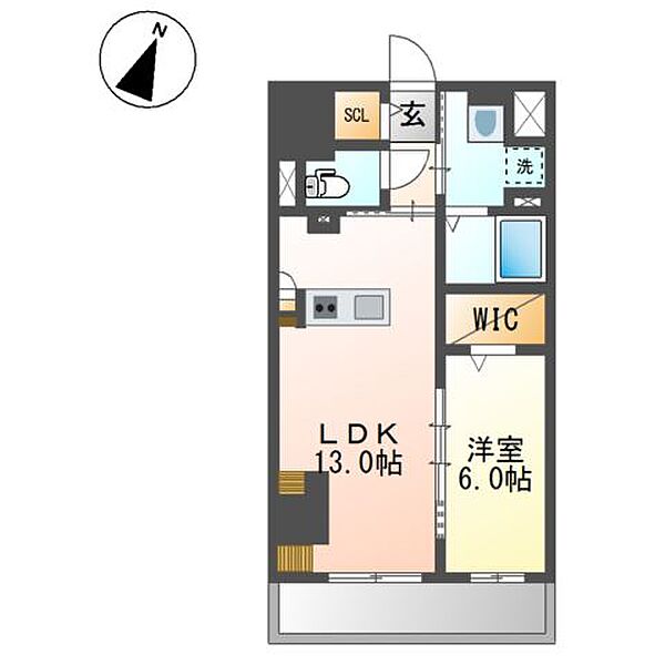 友田町店舗付き新築マンション ｜和歌山県和歌山市友田町2丁目(賃貸マンション1LDK・7階・48.22㎡)の写真 その2