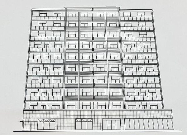 友田町店舗付き新築マンション ｜和歌山県和歌山市友田町2丁目(賃貸マンション1LDK・3階・48.22㎡)の写真 その3