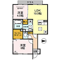 カーサ カンパーニャ 101 ｜ 和歌山県海南市大野中20（賃貸アパート2LDK・1階・52.37㎡） その2