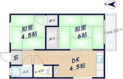 🉐敷金礼金0円！🉐近鉄奈良線 瓢箪山駅 徒歩19分