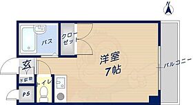 サンブライト新石切  ｜ 大阪府東大阪市西石切町４丁目3番6号（賃貸マンション1R・4階・19.88㎡） その2