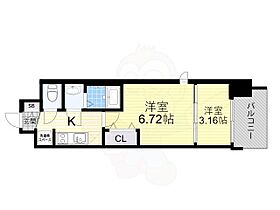 大阪府東大阪市横枕西（賃貸マンション2K・9階・27.61㎡） その2