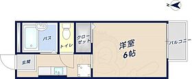 大阪府東大阪市今米１丁目10番21号（賃貸アパート1R・2階・20.46㎡） その2