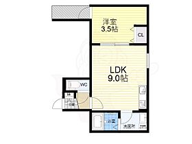 大阪府東大阪市岩田町３丁目（賃貸アパート1LDK・2階・30.54㎡） その2