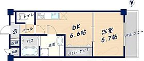 大阪府東大阪市横枕西2番16号（賃貸マンション1DK・1階・32.49㎡） その2