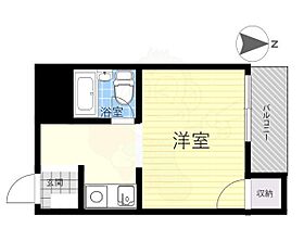 大阪府東大阪市西鴻池町２丁目（賃貸マンション1R・1階・21.61㎡） その2