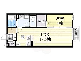 カーサエクレールA棟  ｜ 大阪府東大阪市角田１丁目12番10号（賃貸アパート1LDK・1階・41.67㎡） その2