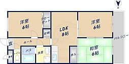 アイプラザ 3LDKの間取図画像