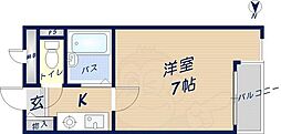 シグマライフ 1Kの間取図画像