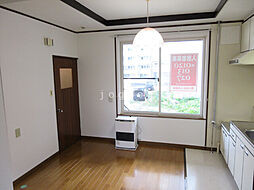 札幌市営南北線 中島公園駅 徒歩6分の賃貸アパート 2階1DKのリビング/ダイニング