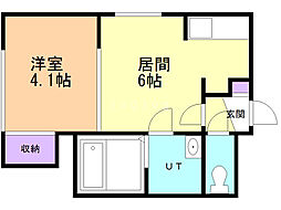 フォレスト二十四軒 2階