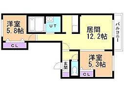 札幌市電2系統 西線11条駅 徒歩8分