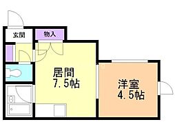 エステート美和南4条 3階