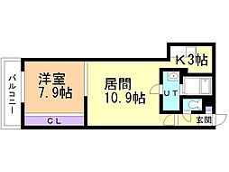 パルティーレ山鼻 2階