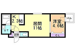 プランドールルノン北1条 4階/402