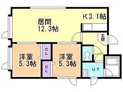 ステラガーデン山鼻 1階