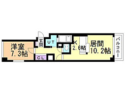ラ・ポルタ北一条 3階/305