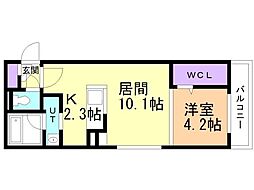 札幌市営東西線 琴似駅 徒歩2分 3階/-