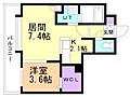 アルファスクエア宮の森3条4階7.7万円