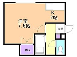間取図画像 ワンルーム