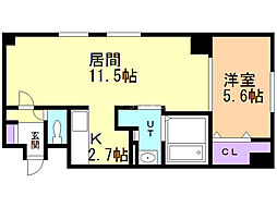 パークヒルズ山鼻 5階/501