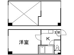 間取図画像 1K