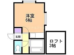 間取図画像 ワンルーム