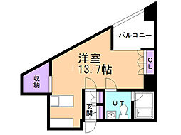 間取図画像 ワンルーム