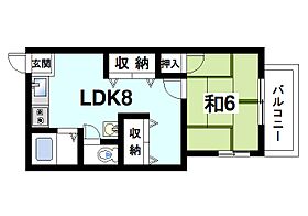 パオ今辻子  ｜ 奈良県奈良市今辻子町（賃貸アパート1LDK・1階・32.29㎡） その2