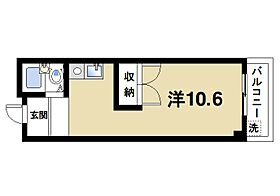 奈良県奈良市北之庄西町1丁目（賃貸マンション1R・3階・20.25㎡） その2