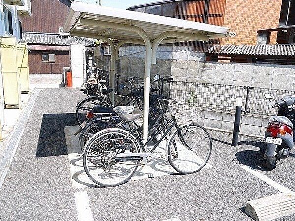 画像13:自転車置場が有ります。