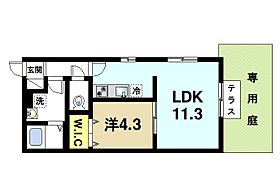 グレイス田原本  ｜ 奈良県磯城郡田原本町大字秦庄（賃貸アパート1LDK・1階・37.26㎡） その2