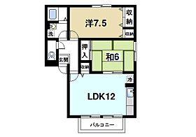 プリシェ加茂  ｜ 京都府木津川市加茂町駅東4丁目（賃貸アパート2LDK・2階・58.50㎡） その2