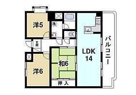 奈良県奈良市西木辻町（賃貸マンション3LDK・3階・69.30㎡） その2