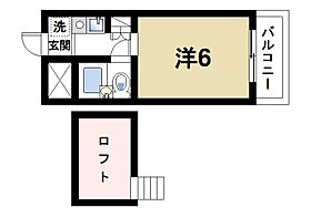 奈良県大和郡山市野垣内町（賃貸アパート1K・2階・16.80㎡） その2