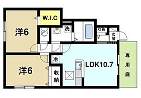 セゾン・サンパティーク  ｜ 奈良県桜井市大字桜井（賃貸アパート2LDK・1階・53.34㎡） その2