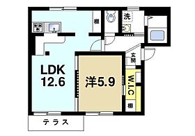 フレグランスU　A  ｜ 奈良県天理市田部町（賃貸アパート1LDK・1階・43.12㎡） その2