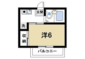 奈良県奈良市平松1丁目（賃貸アパート1K・1階・18.63㎡） その2