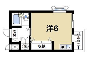 奈良県奈良市富雄北1丁目（賃貸マンション1R・1階・20.16㎡） その2