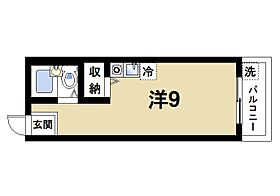 奈良県奈良市富雄北1丁目（賃貸マンション1R・2階・16.00㎡） その2